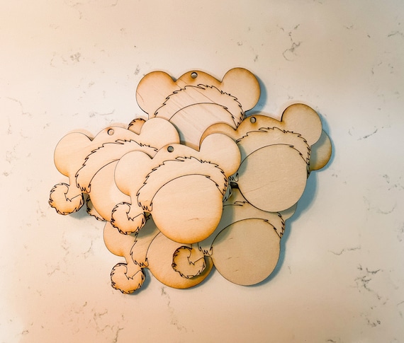 DIY Santa Mickey Mouse Family Activity, Disney Inspired DIY Christmas Ornaments