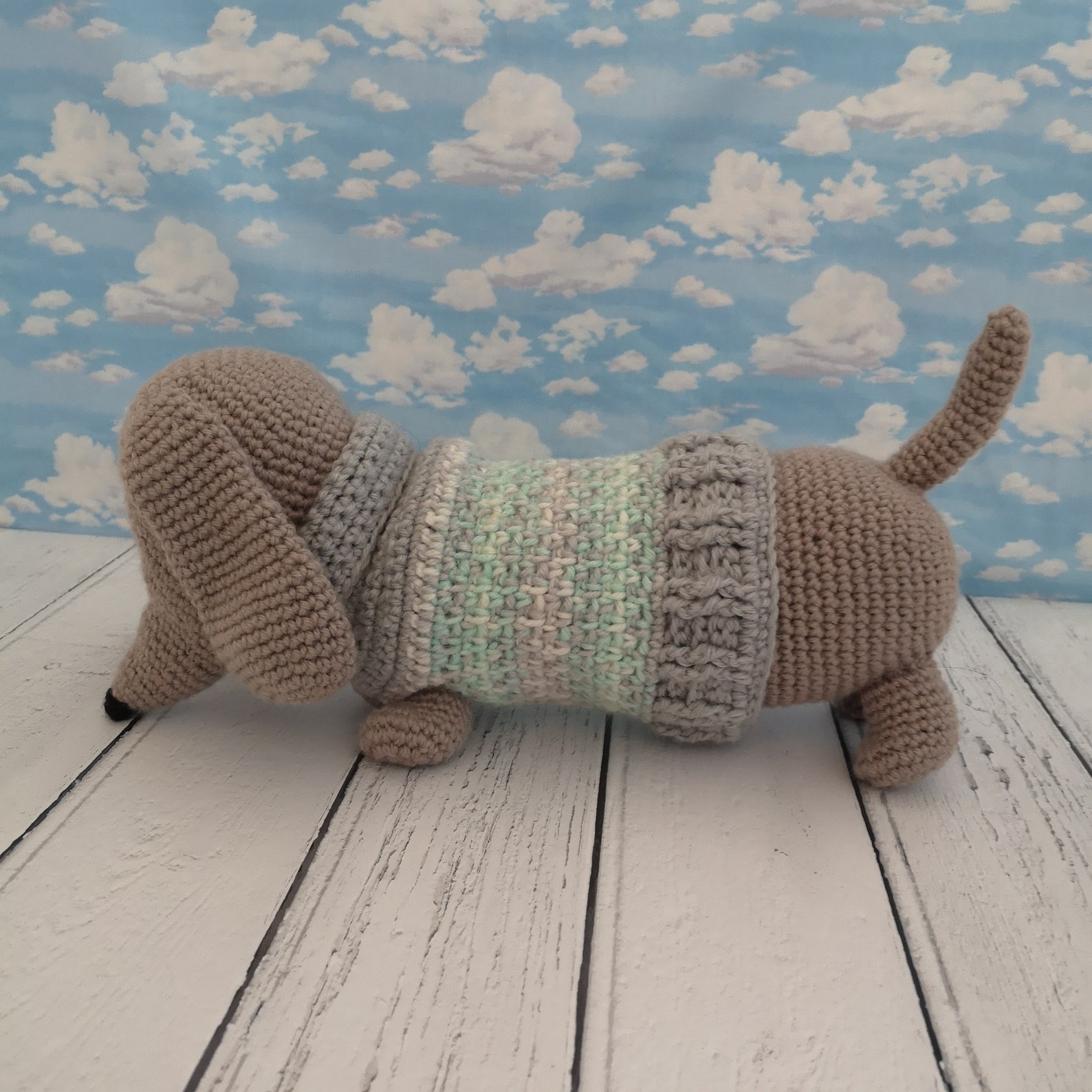 Sausage Dog Crochet Pattern PATTERN ONLY. Amigurumi Sausage Etsy