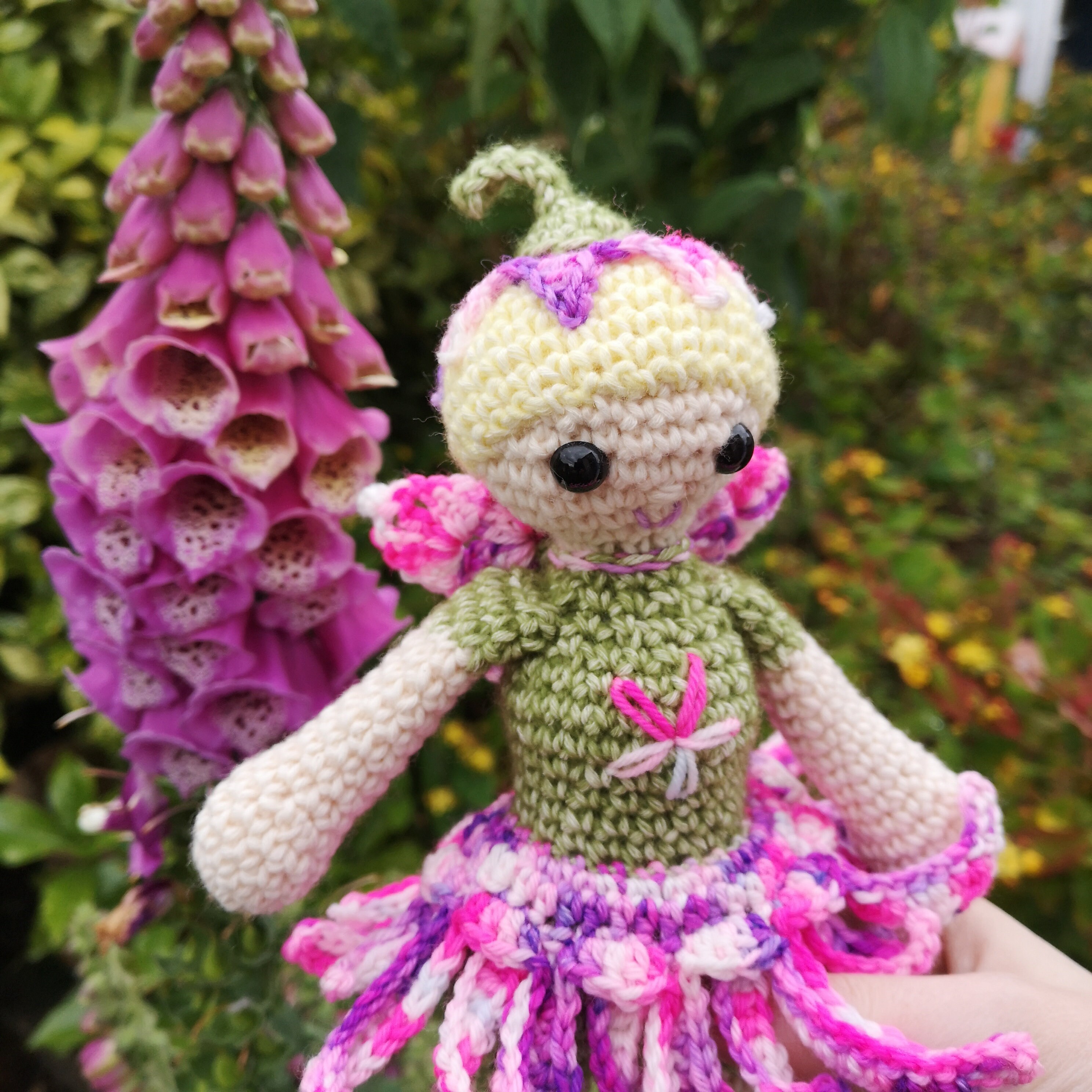Fairy Crochet Pattern PATTERN ONLY. Amigurumi Flower Fairy Etsy