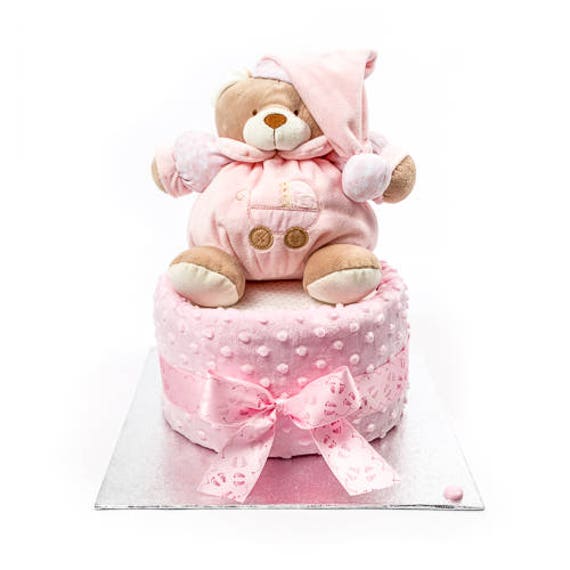nappy cake for girl