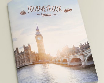 London Reisetagebuch: Für die schönsten Erinnerungen an den Städtetrip – DIN A5, 40 Seiten