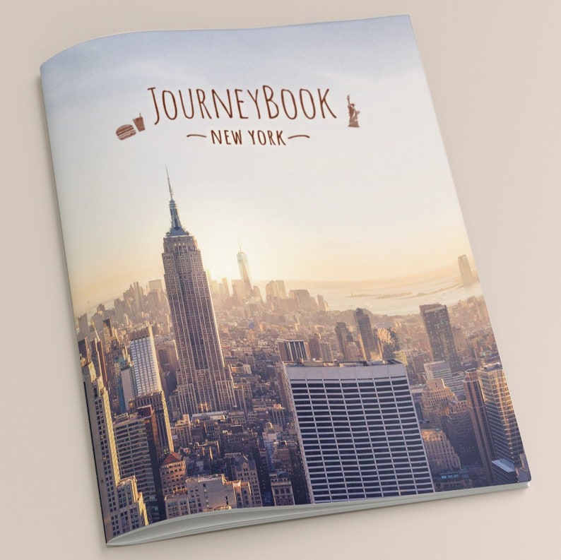 New York Reisetagebuch: Für die schönsten Erinnerungen an den Städtetrip DIN A5, 40 Seiten image 1