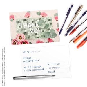 20 moderne Dankeskarten, als Dankeschön für kleine und große Dinge: individuelle Motive als Danksagungskarten für jeden Anlass DIN A6 Bild 2