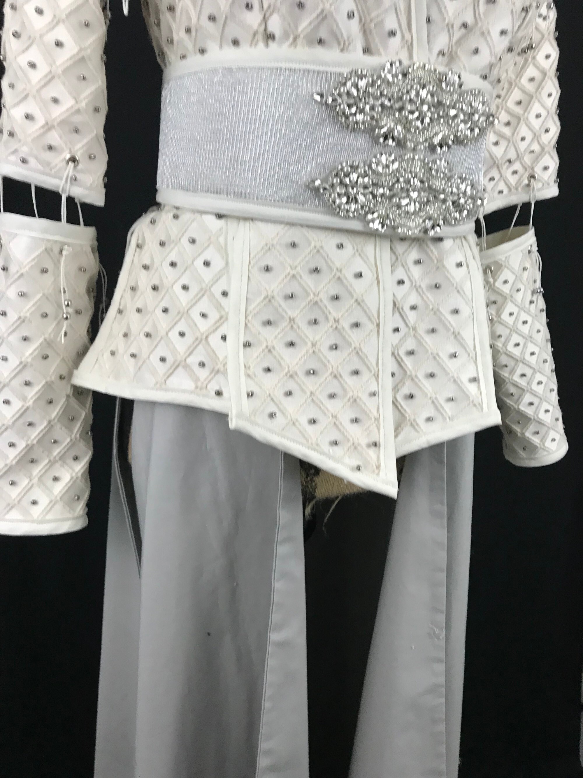 Adult Cream Beaded Jacket and Belt Inspired by Once Upon a | Etsy