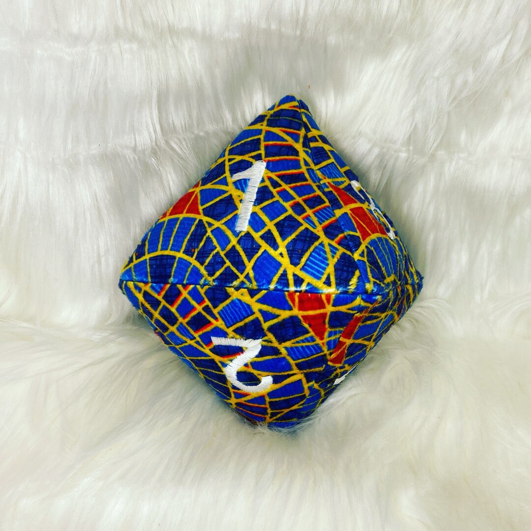 Handmade Embroidered Carpet D8 8 Sided Dice Plush Pillow or Etsy