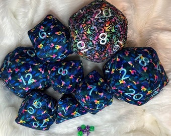 Cuscino di peluche o dado imbottito con stampa di drago personalizzata, fatto a mano e ricamato, regalo per uomo.