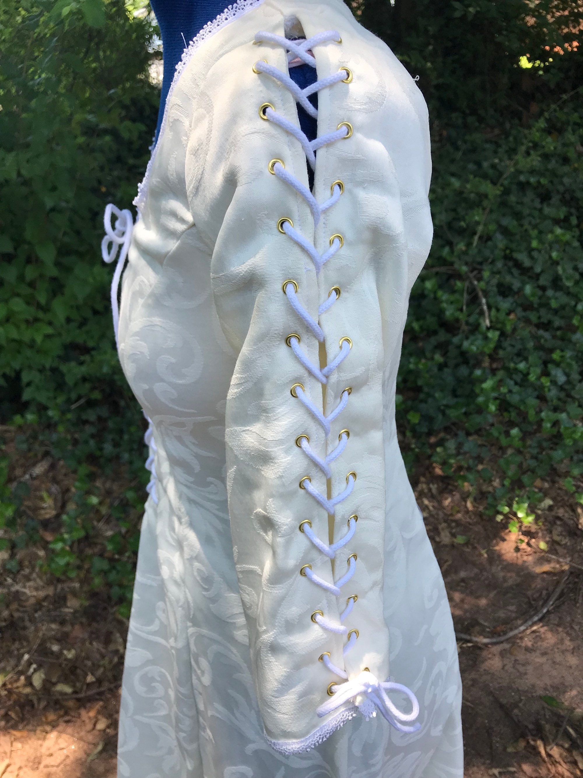 Elizabeth Swann Inspired Cream Under Dress From Pirates of the Caribbean  Cosplay or Costume - Etsy, image size:2000x2668