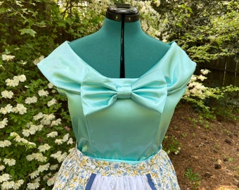 Women's Custom Adult 50s Style Dapper Day Dress Cosplay with Bow