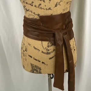 BELT ONLY Custom Made Faux Leather Belt Inspired by Anna Cosplay Costume Adult