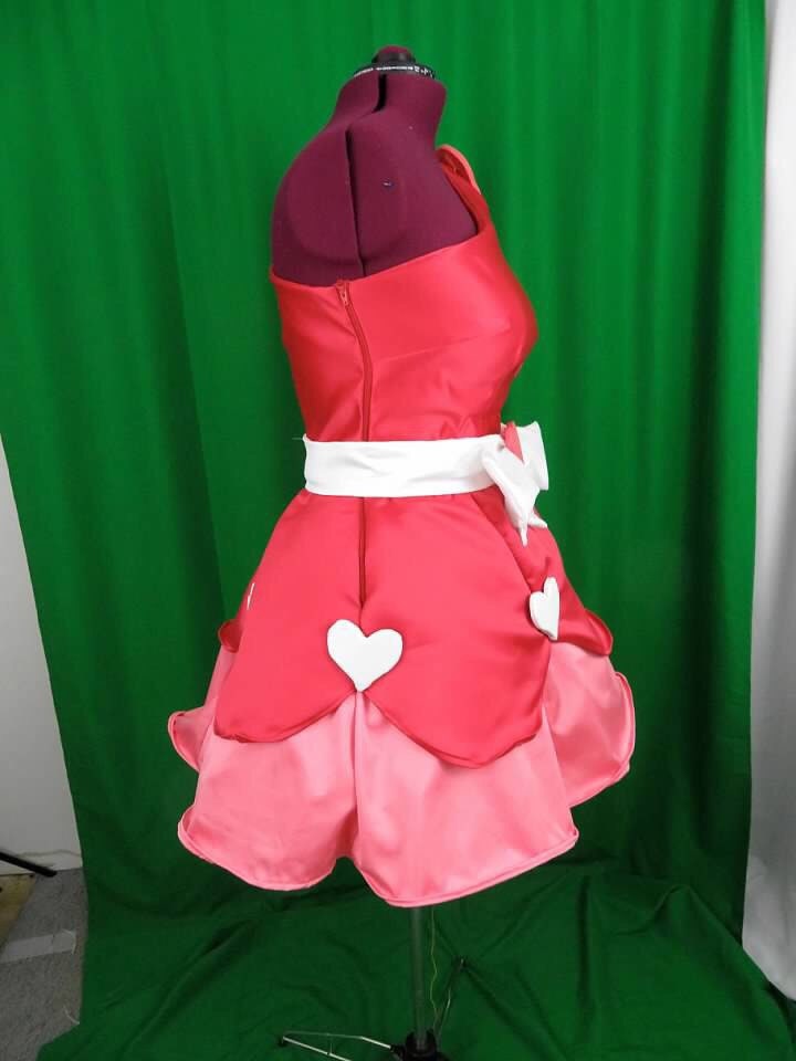 open lace back dress Princess Costume Dress with Butterfly Wings – Seven Star Kids main image 0