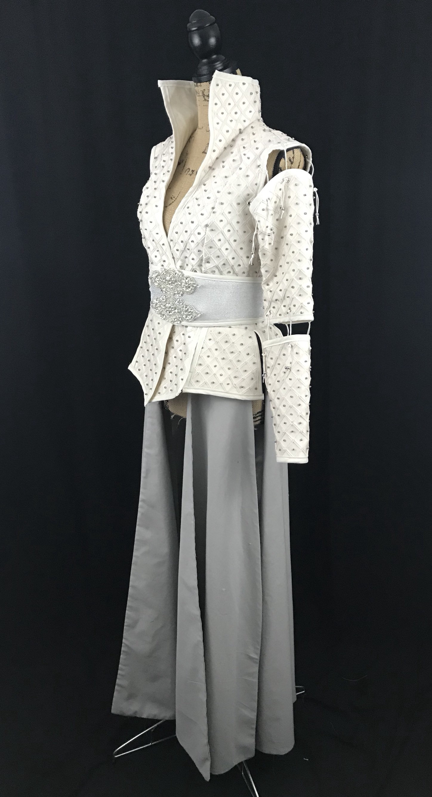 Adult Cream Beaded Jacket and Belt Inspired by Once Upon a | Etsy