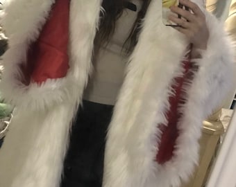 クルエラ　ホワイトファーロングコート フェイクファーコート ホワイト クルエラ - メルカリ