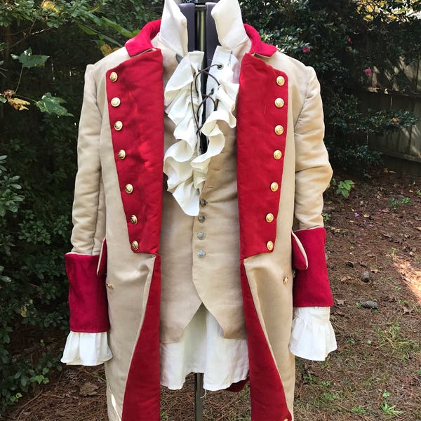 Marauder Pirate Wig Adult Brown Gaston Beauty and the Beast main image 1