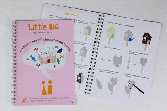 Three Little Pigs And Hansel And Gretel Puppet Art And Craft Etsy