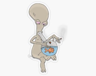 roger the alien plush