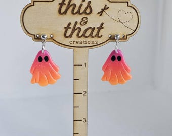 Ombre Ghost Dangle Earrings