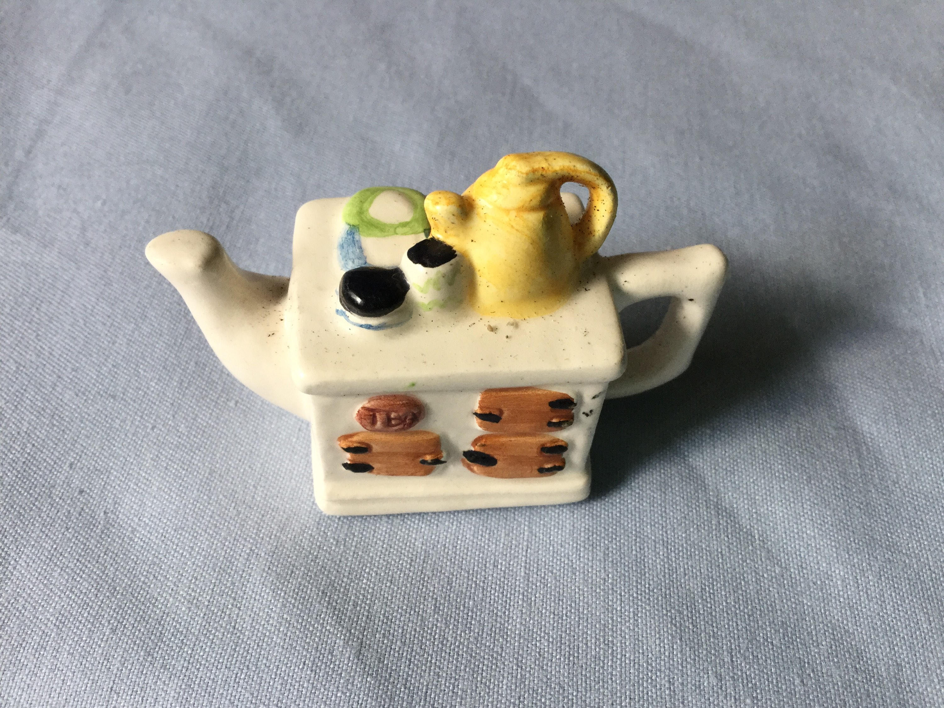 Vintage Red Rose Tea Pot Etsy