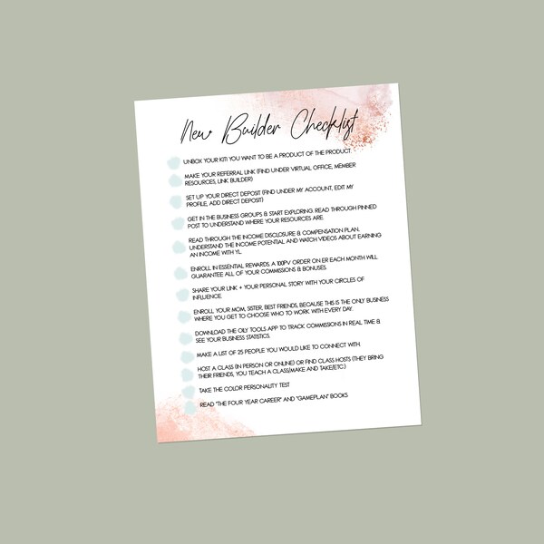 Young Living Business Checklist Etsy young-living-business-checklist-etsy