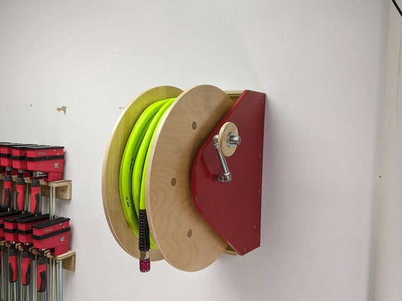 Air Hose Reel From Plywood / 360° Swivel : 15 Steps (with Pictures