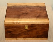 Walnut cannabis humidor