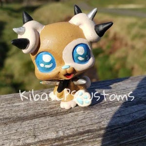 LPS Littlest Pet Shop Spiked Custom Puppy