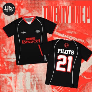 Twenty One Pilots Breach Inspired Football Jersey | Breach Tour US EU | Fan Merch