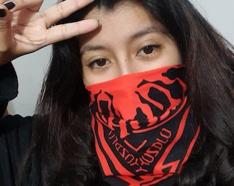 Bandana 'Bishop' For Breach Europe Tour 2026 FREE SHIPPING Twenty One Pilots Fan Made Band Merch Concert Outfit