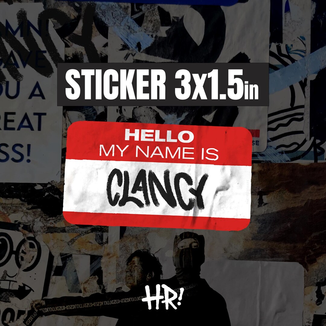 Twenty One Pilots - Clancy Inspired Sticker 'I AM CLANCY' | Click ...