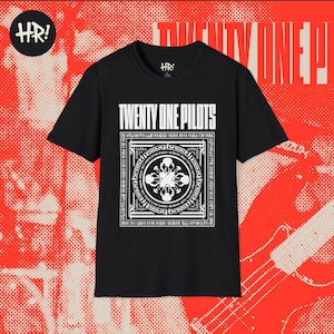 Twenty One Pilots Inspired T-shirt Breach Pattern | Fan Created | High Quality | Breach | Band Merch | Concert Outfit  | Fan Tee