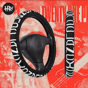 Capa para volante de carro Clancy Twenty One Pilots | Estampa Clancy Stole | Produtos oficiais para fãs