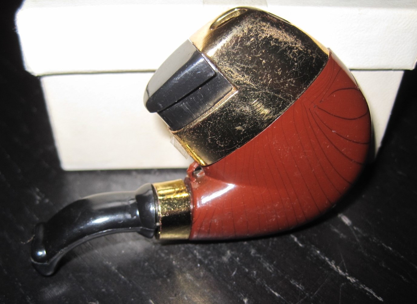 Vintage NOVELTY PIPE Gas Butane Torch Lighter Etsy