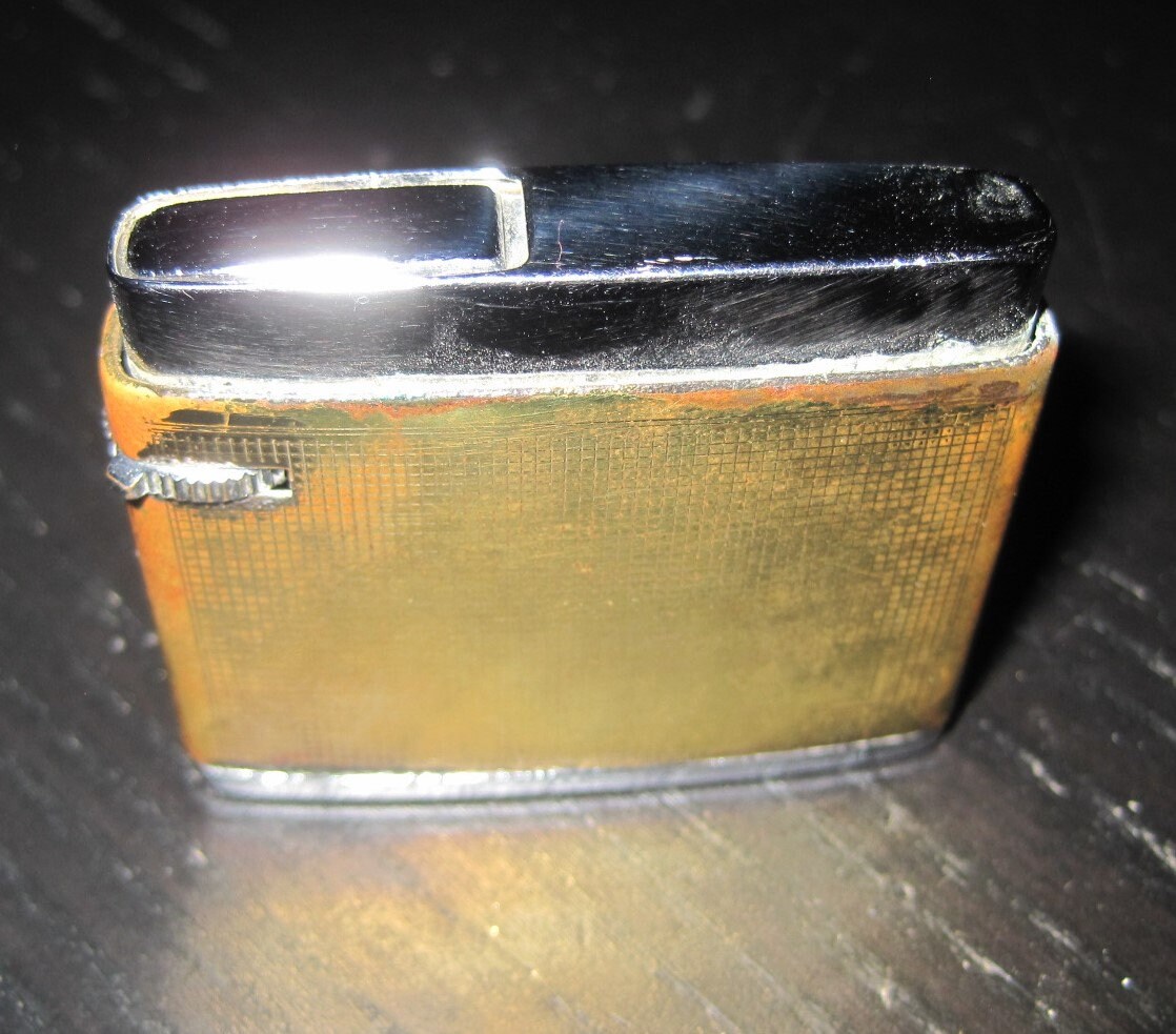 Vintage ZENITH BELLA BUTANE Chrome Gold Tone Gas Butane Etsy