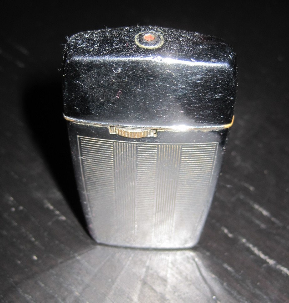 Vintage RONSON W.GERMANY Silver Tone Gas Butane Lighter Etsy