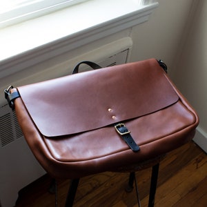 Leather Messenger Bag Digital PDF Template Set - PDF Pattern Pack for Printing!