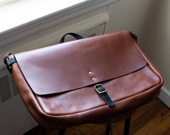 Leather Messenger Bag Digital PDF Template Set - PDF Pattern Pack for Printing!