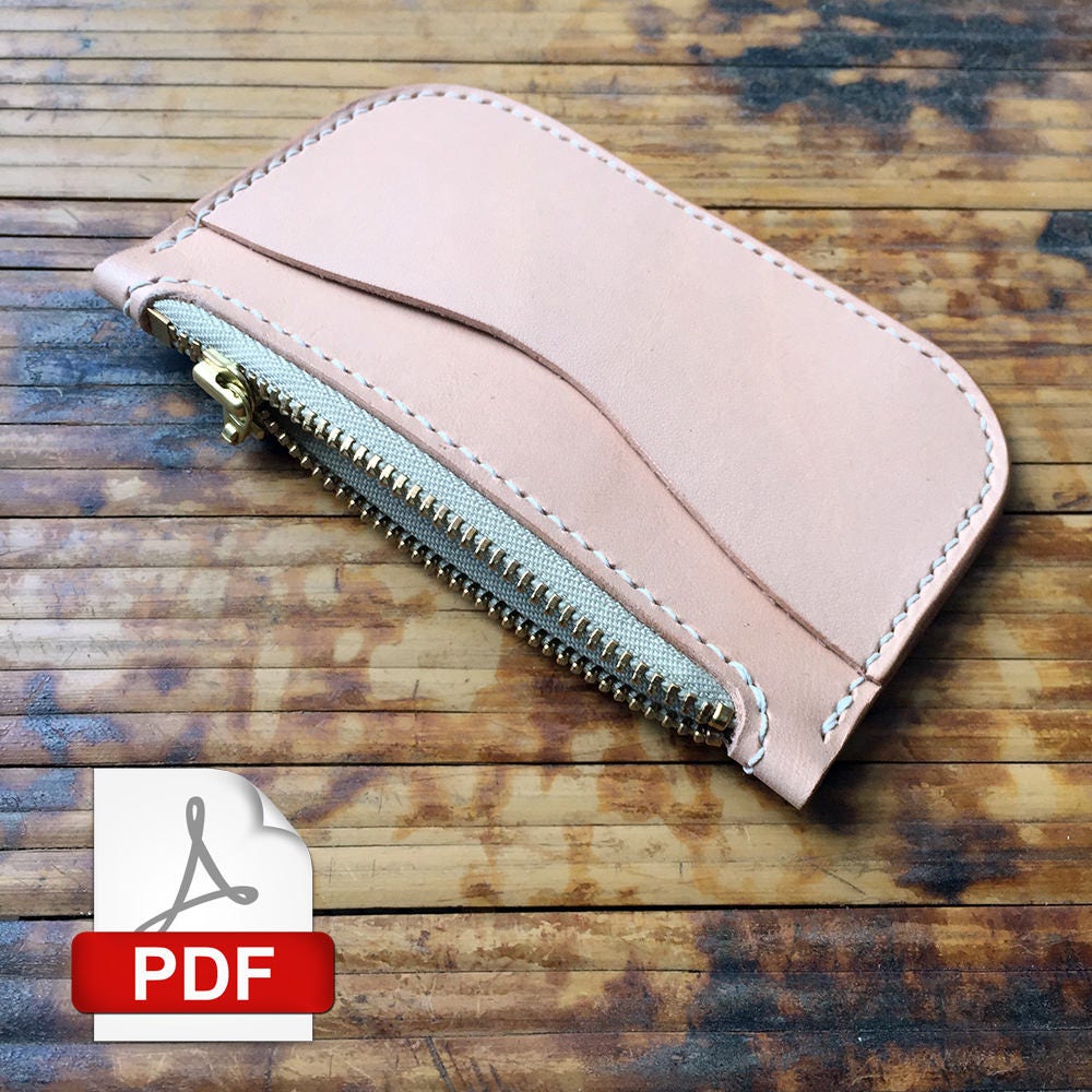 Coin Pocket Wallet in Veg Tan Leather | Handmade Luxury – Godbole Gear