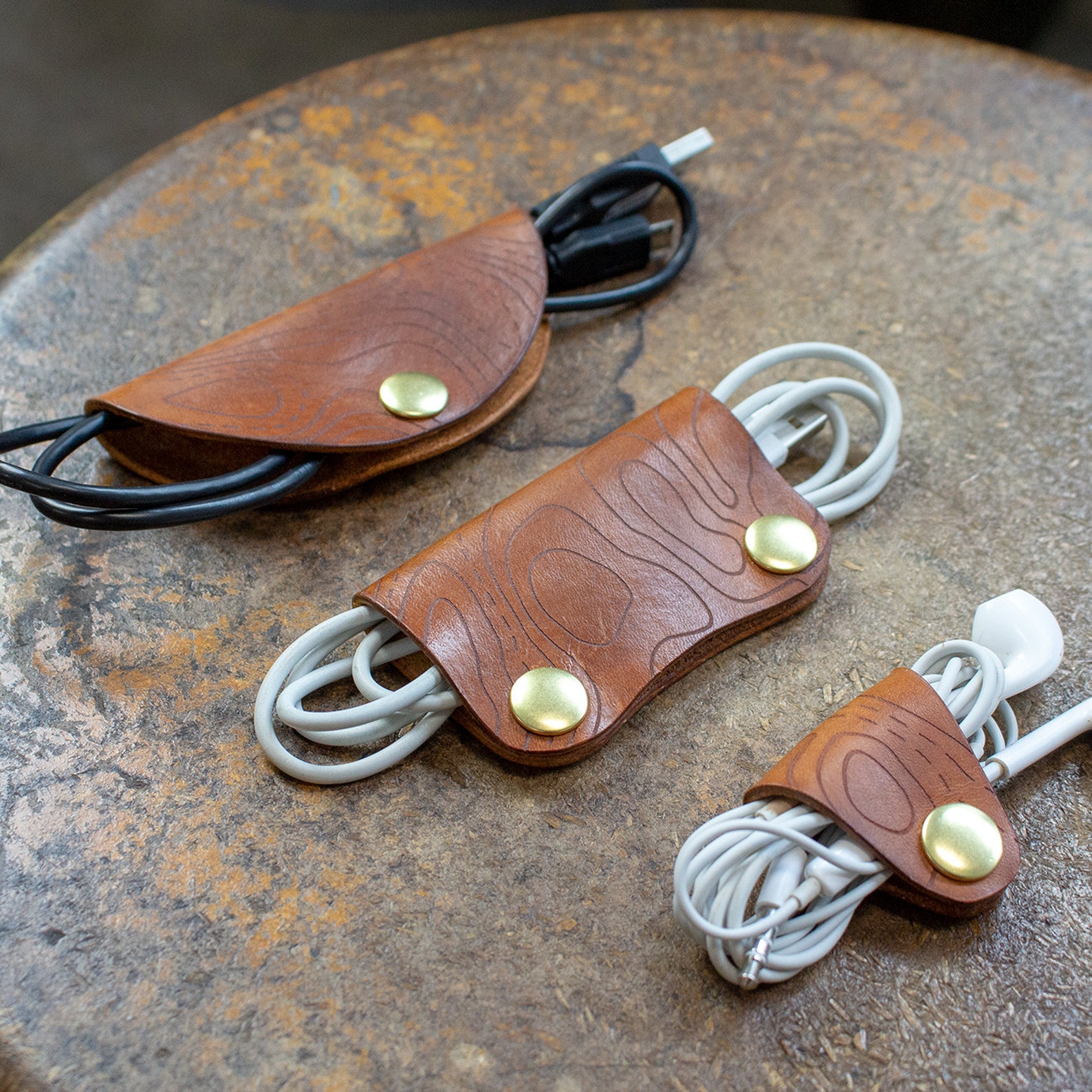 Leather Cord Wraps Set Acrylic Template Set Cord Keepers Etsy