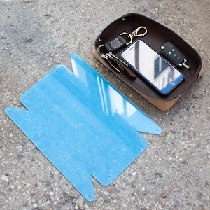 Leather Valet Tray Acrylic Template - Leathercraft Pattern
