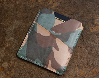 Leather Passport Sleeve - Acrylic Leather Template - Leathercraft Pattern