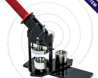 Tecre Button Maker Machine 1" - Model #100 - Free Button Making Software - ABM Button Making - Button Supplies - American Button Machines