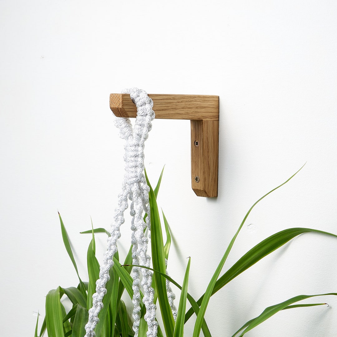Wooden Plant Hook for Wall Indoor - Etsy