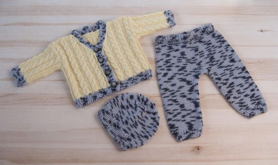 knitted baby boy clothes