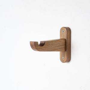 Wooden hook for planter, modern plant hook for wall image 5