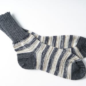 Knitted warm mens wool socks, size EU 43 - 44, 11 inch, 28cm, USA – 10-11, many color