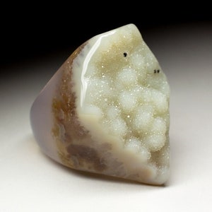 Large Solid Quartz Ring Raw Uncut Stone Polychrome Bicolor Pentagon Shape Natural Brazilian Gemstone Mens Unisex Jewelry Taurus Sign Gift