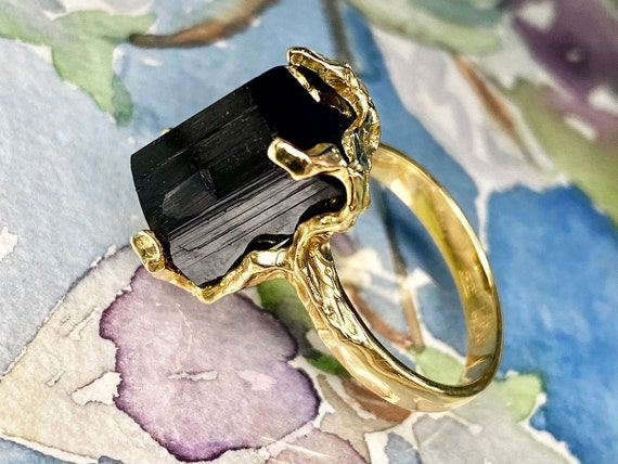 Black tourmaline cheap fine jewelry