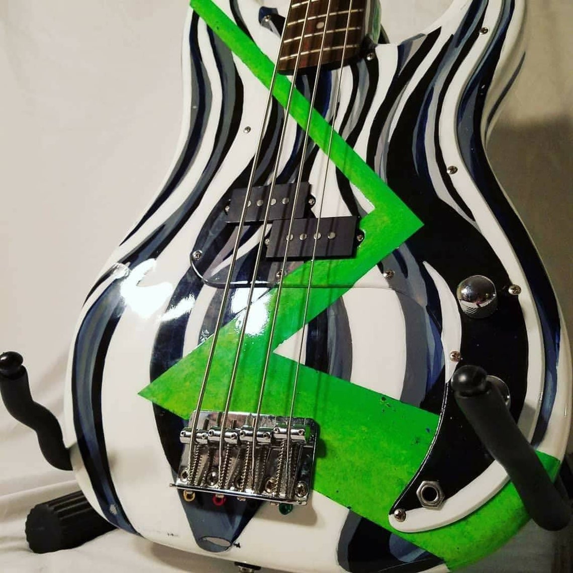 Full Wrap Custom Guitar and Bass Comission Custom Guitar Etsy