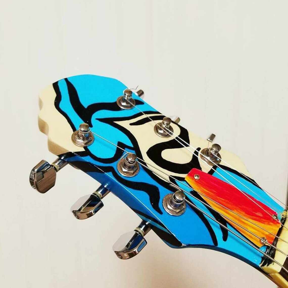 Full Wrap Custom Guitar and Bass Comission Custom Guitar Etsy