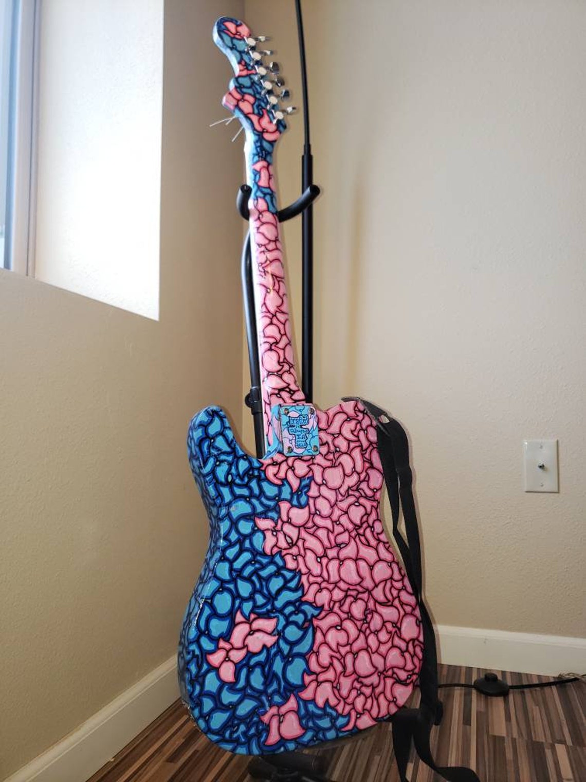 Full Wrap Custom Guitar and Bass Comission Custom Guitar Etsy