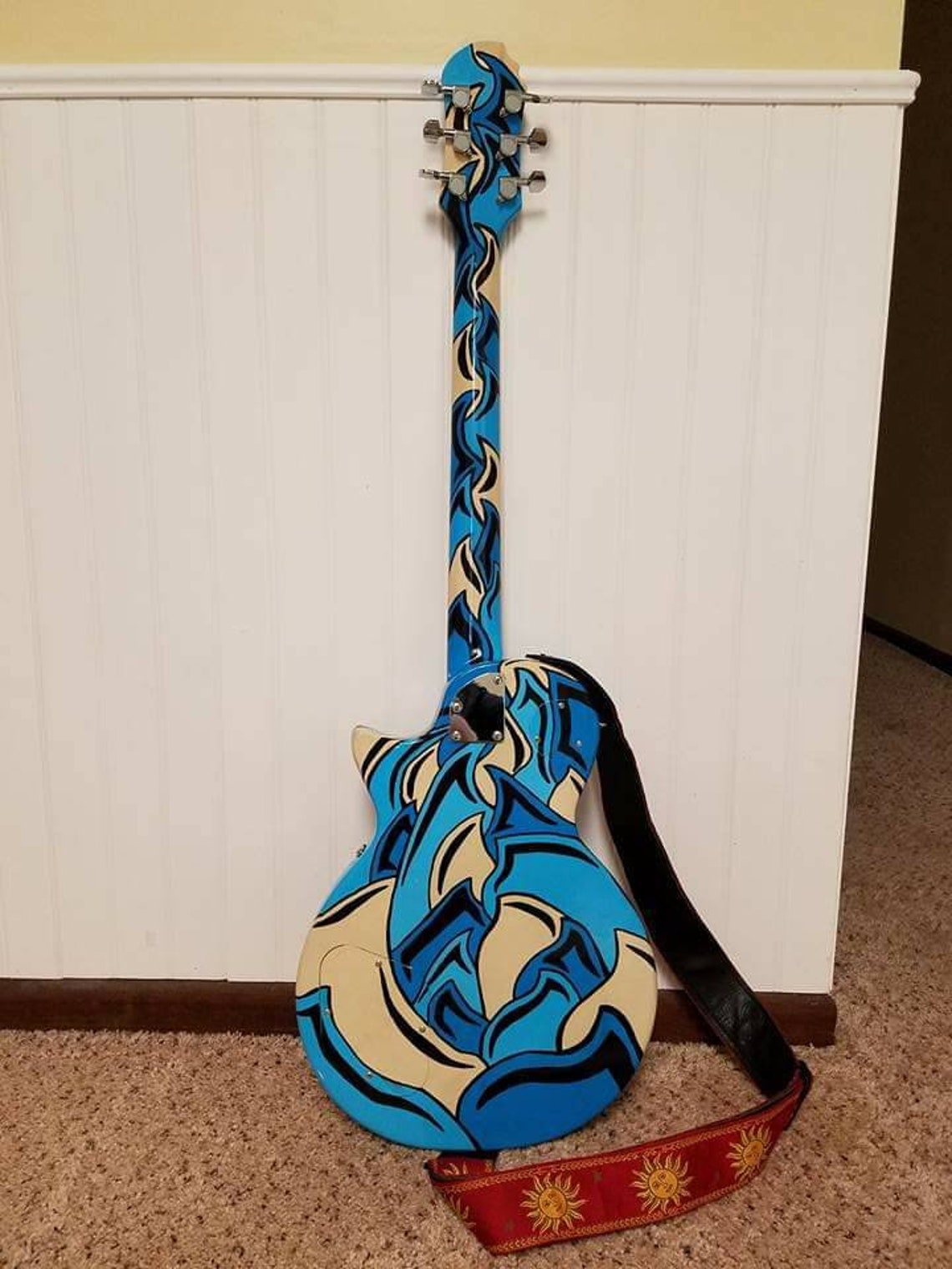 Full Wrap Custom Guitar and Bass Comission Custom Guitar Etsy